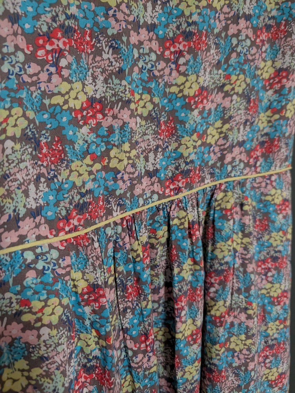 Matilda Jane Hello Lovely Multicolor Floral Sleeveless Mini Dress 0035 - Picture 5 of 8